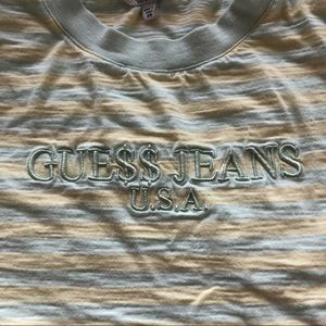 Guess x Asap Rocky Cropped Tee